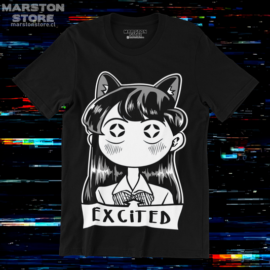 Polera negra de Komi-san wa Komyushou Desu (Komi Can't Communicate)