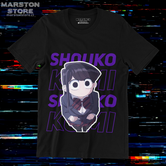 Polera negra de Komi-san wa Komyushou Desu (Komi Can't Communicate)
