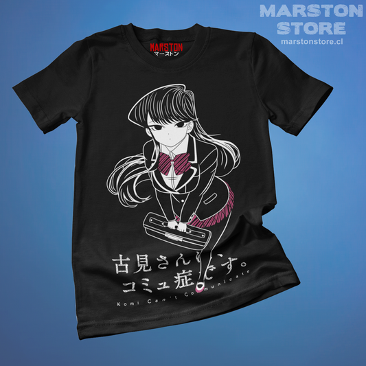 Polera negra de Komi-san wa Komyushou Desu (Komi Can't Communicate)
