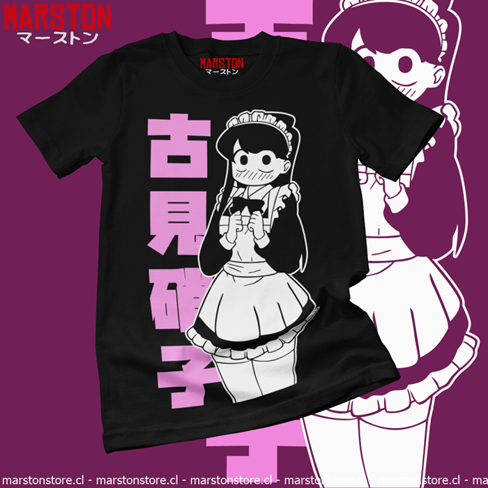 Polera negra de Komi-san wa Komyushou Desu (Komi Can't Communicate)