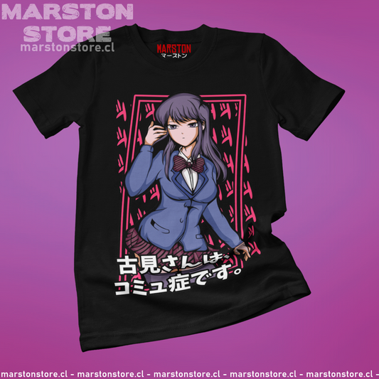 Polera negra de Komi-san wa Komyushou Desu (Komi Can't Communicate)