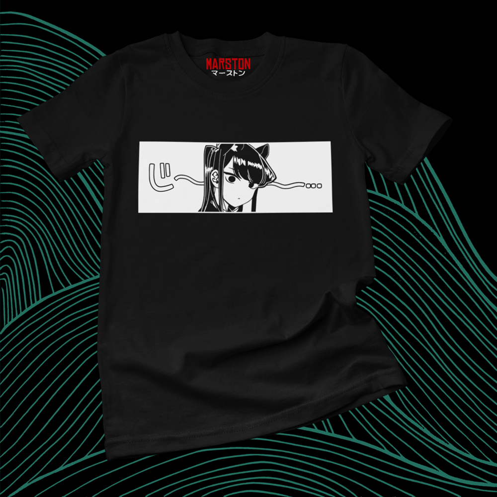 Polera negra de Komi-san wa Komyushou Desu (Komi Can't Communicate)
