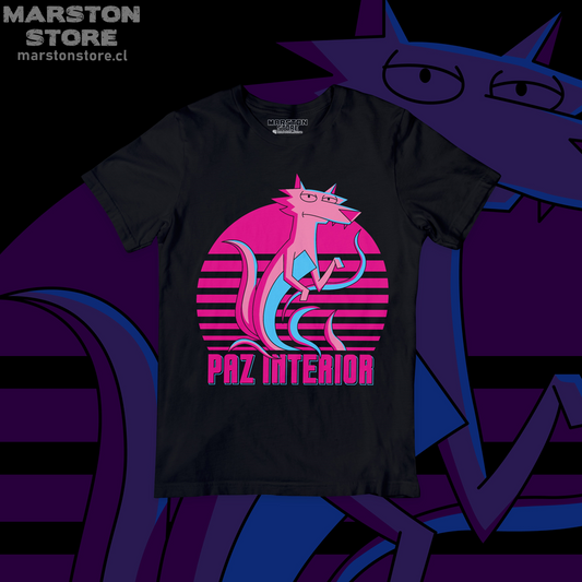 Polera negra de Los Simpson