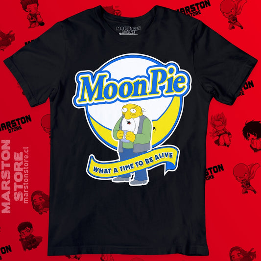 Polera negra de Los Simpson