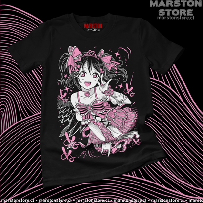 Polera negra de Love Live! School Idol Project con Nico Yazawa