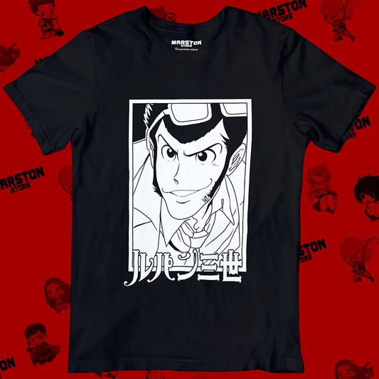 Polera negra de Lupin III