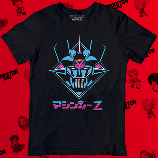 Polera negra de Mazinger Z