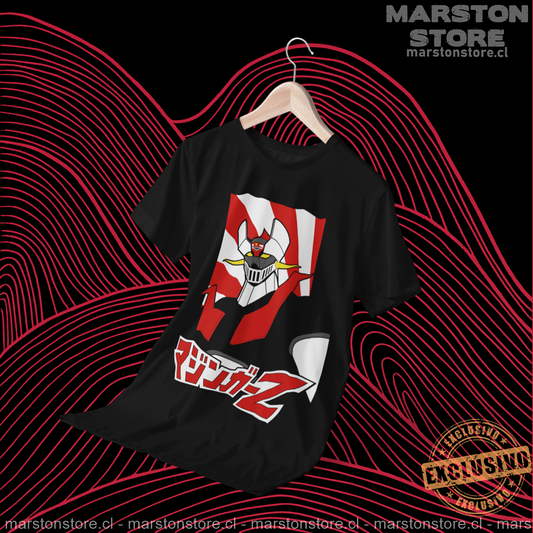 Polera negra de Mazinger Z