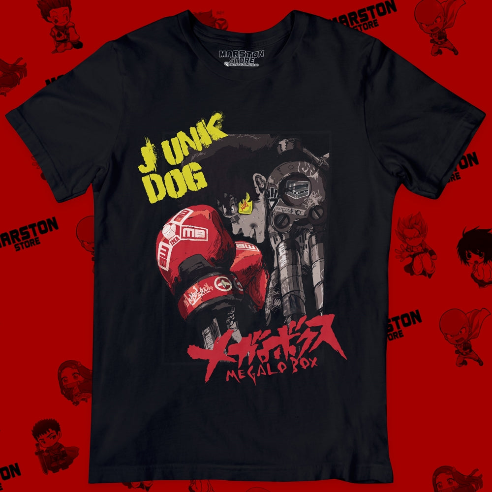 Polera negra de Megalo Box