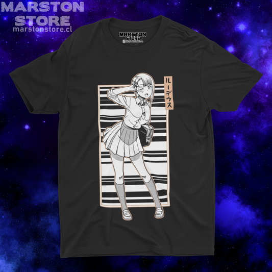 Polera negra de Mieruko-chan