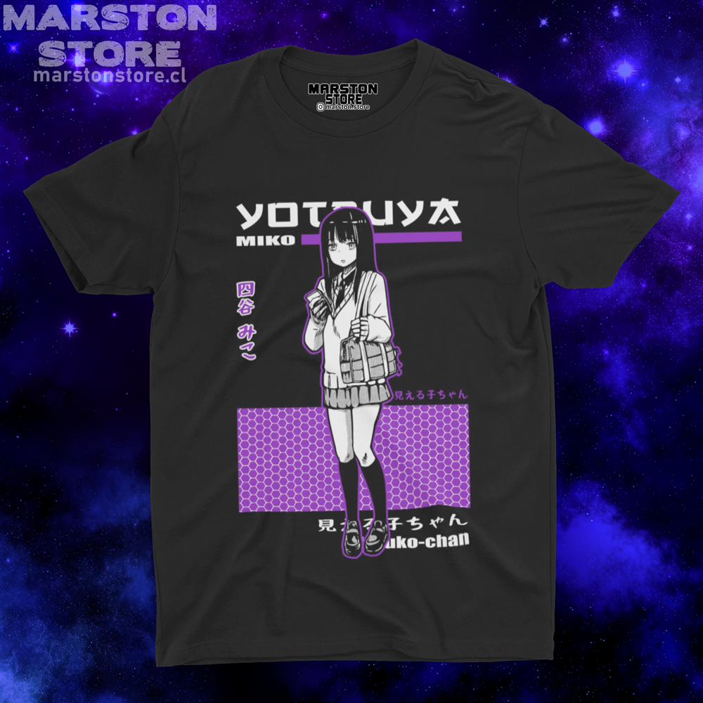 Polera negra de Mieruko-chan