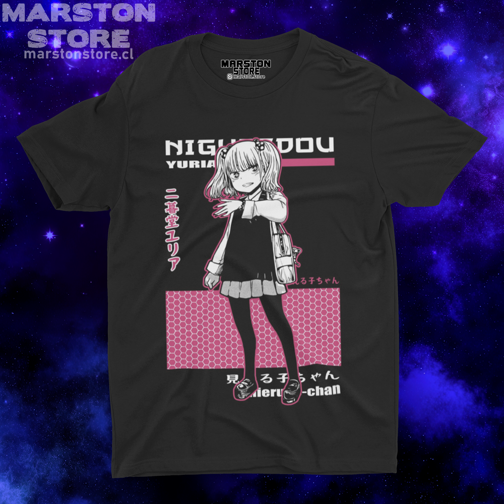 Polera negra de Mieruko-chan
