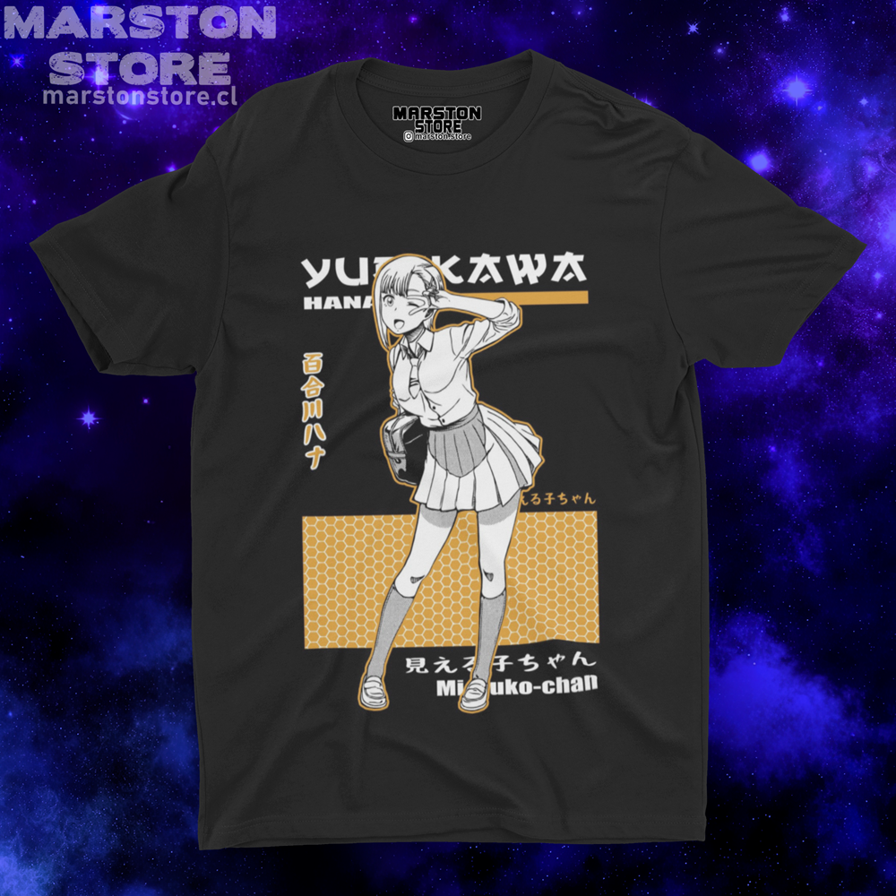 Polera negra de Mieruko-chan