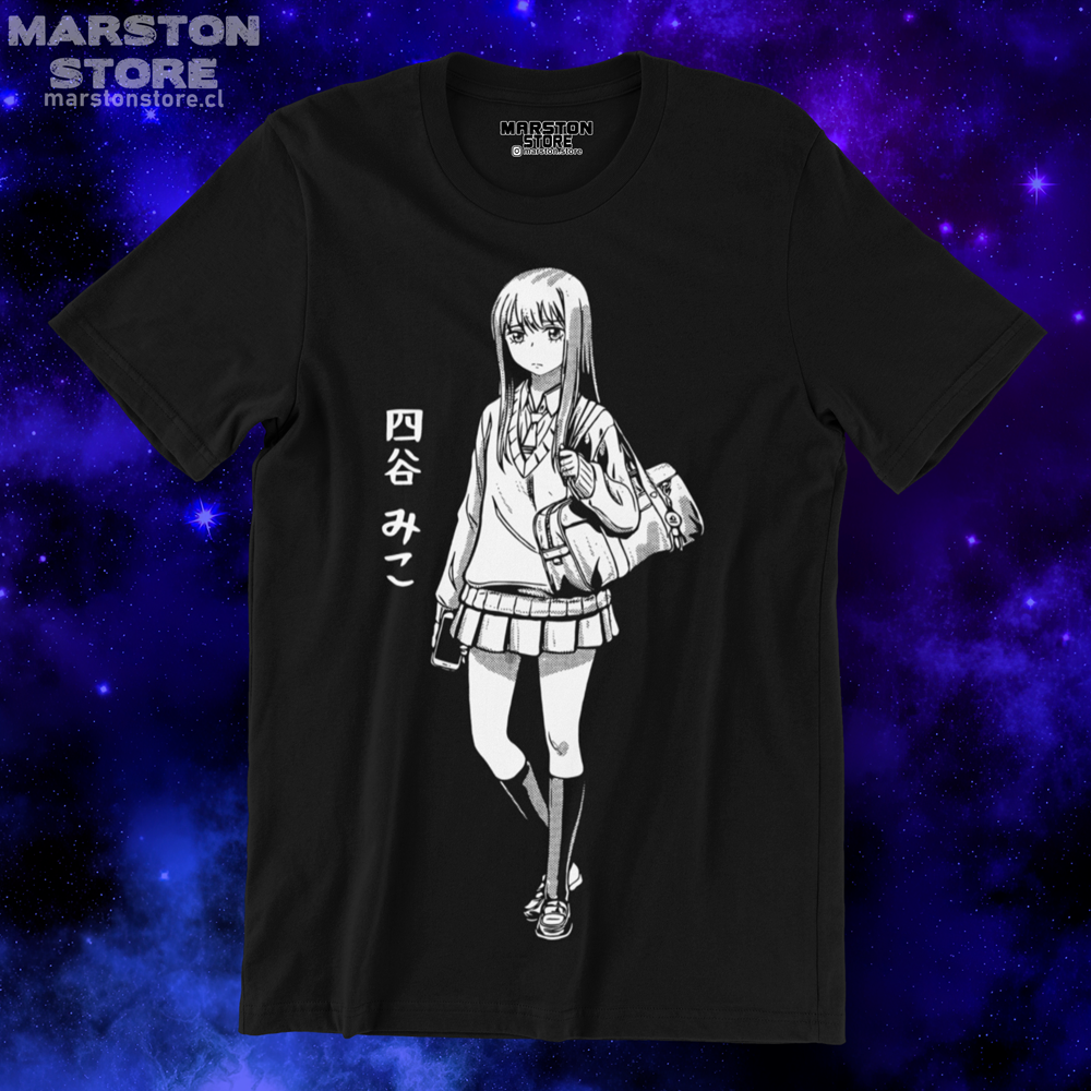 Polera negra de Mieruko-chan