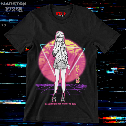 Polera negra de My Dress-Up Darling / Sono Bisque Doll con Marin Kitagawa