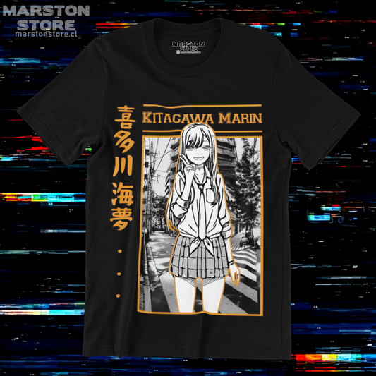 Polera negra de My Dress-Up Darling / Sono Bisque Doll con Marin Kitagawa