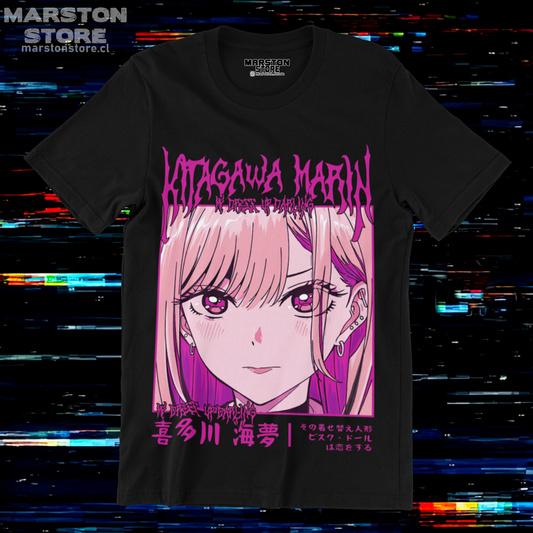 Polera negra de My Dress-Up Darling / Sono Bisque Doll con Marin Kitagawa