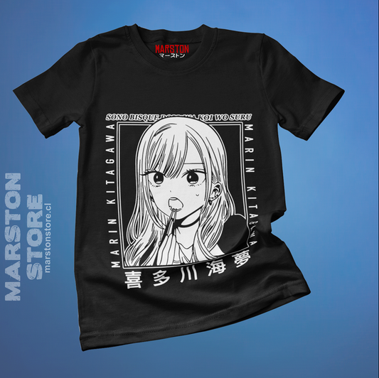 Polera negra de My Dress-Up Darling / Sono Bisque Doll con Marin Kitagawa