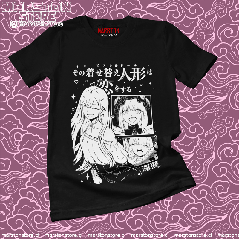 Polera negra de My Dress-Up Darling / Sono Bisque Doll con Marin Kitagawa