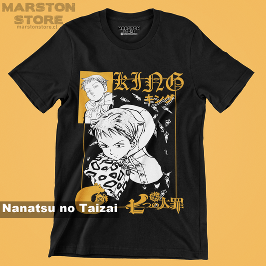 Polera negra de Nanatsu no Taizai (The Seven Deadly Sins)
