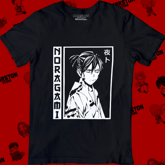 Polera negra de Noragami