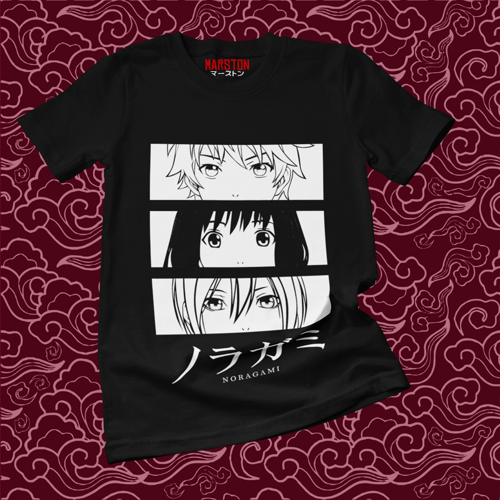Polera negra de Noragami