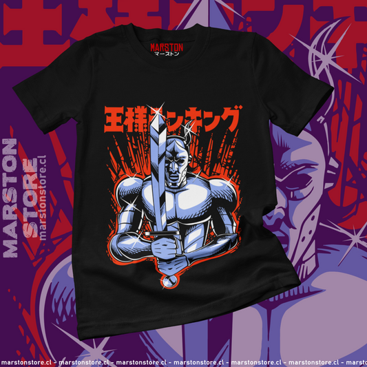 Polera negra de Ousama Ranking (Ranking of Kings) con Ouken