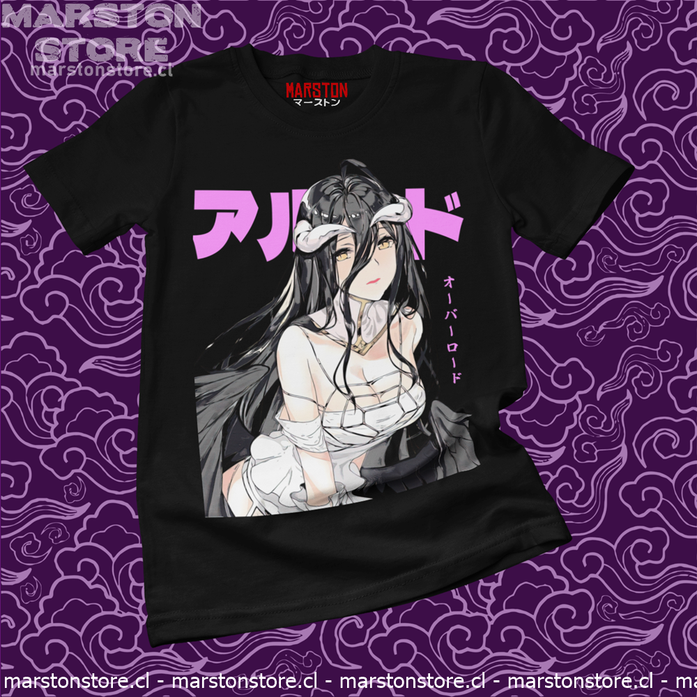 Polera negra de Overlord con Albedo