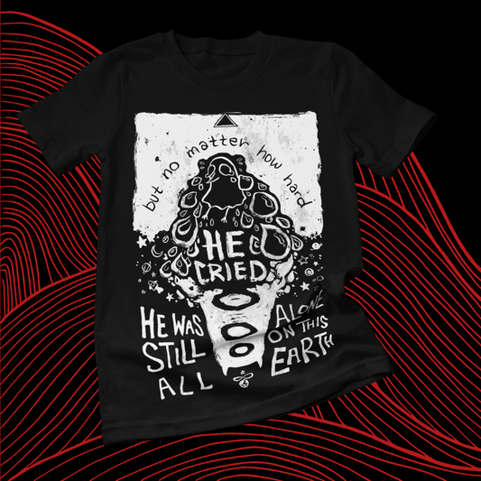 Polera negra de Oyasumi Punpun