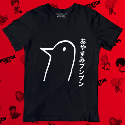 Polera negra de Oyasumi Punpun