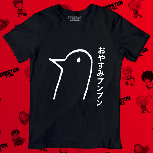 Polera negra de Oyasumi Punpun