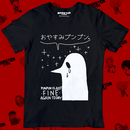Polera negra de Oyasumi Punpun