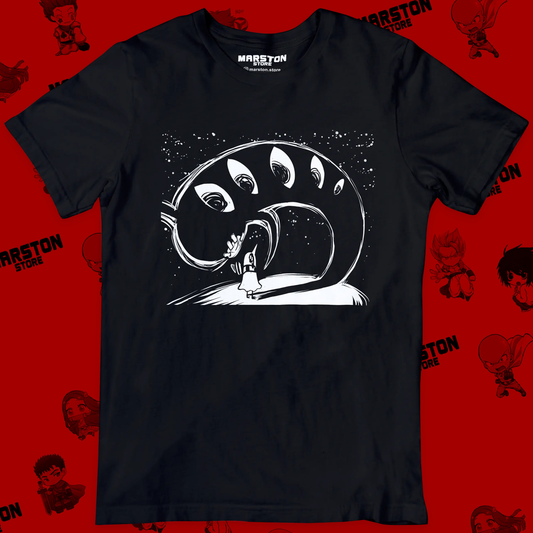 Polera negra de Oyasumi Punpun