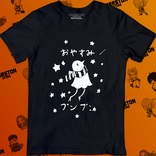 Polera negra de Oyasumi Punpun