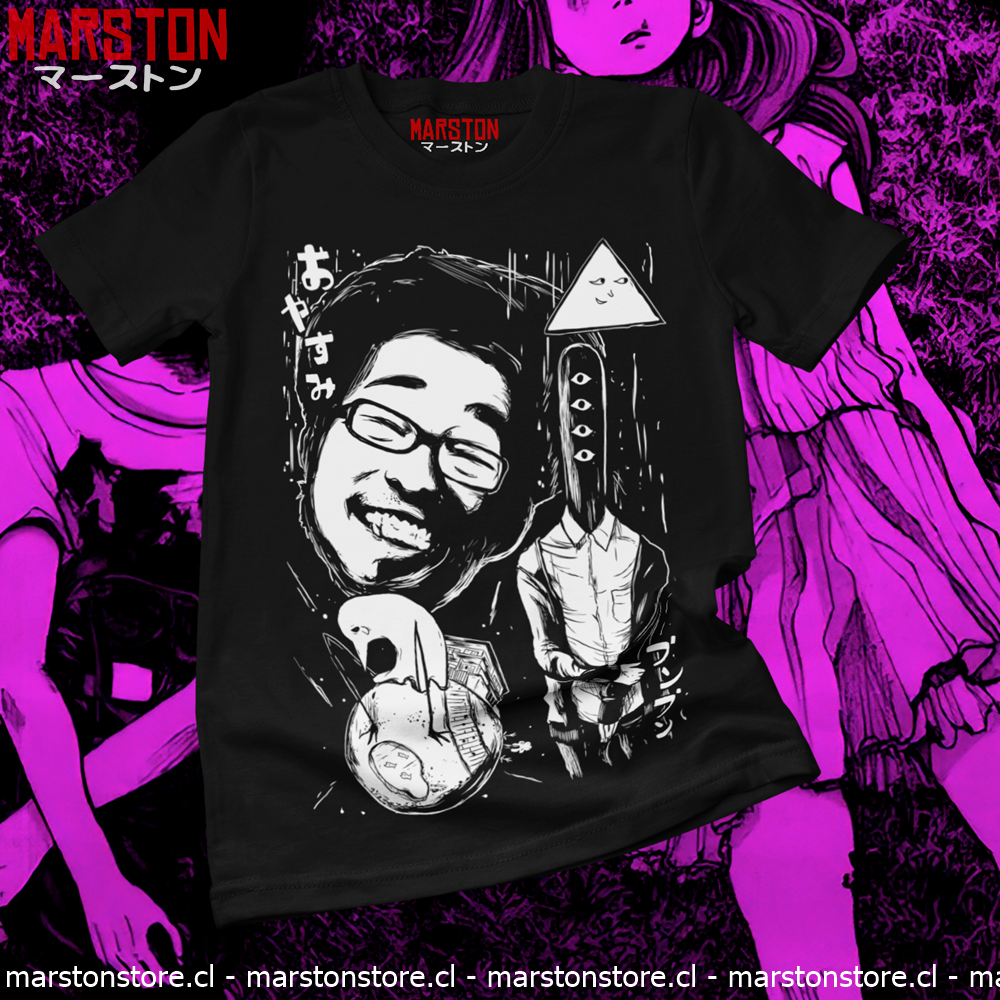 Polera negra de Oyasumi Punpun