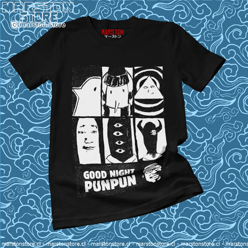 Polera negra de Oyasumi Punpun
