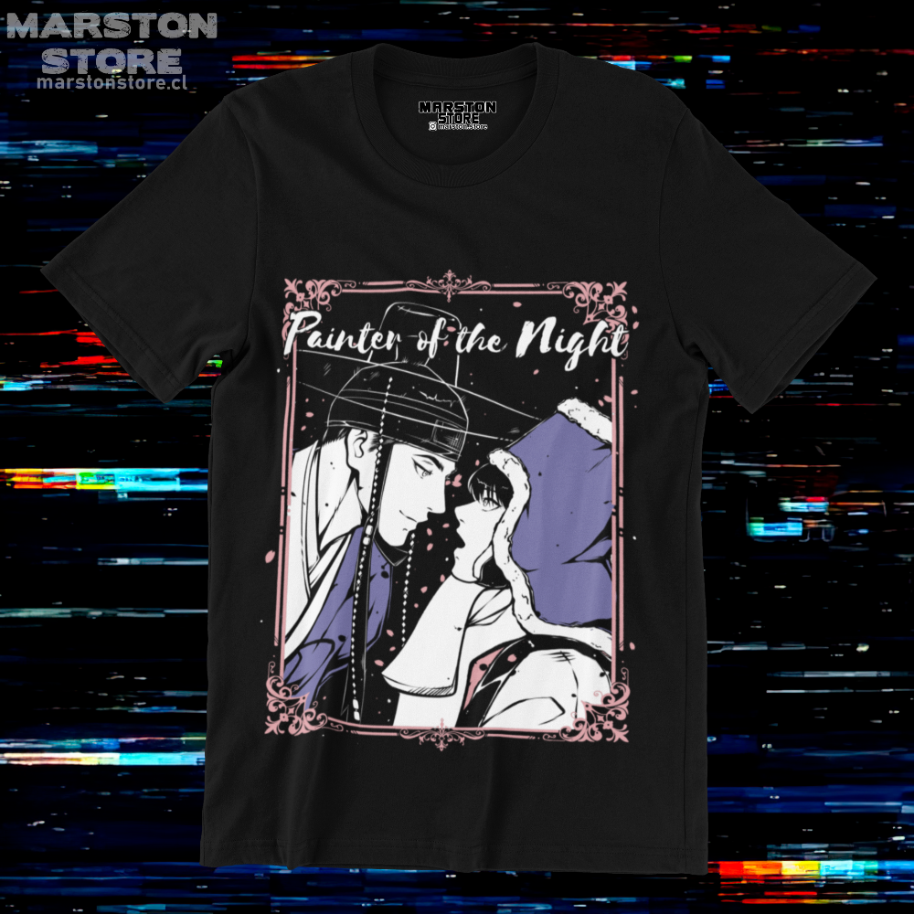 Polera negra de Pintor Nocturno