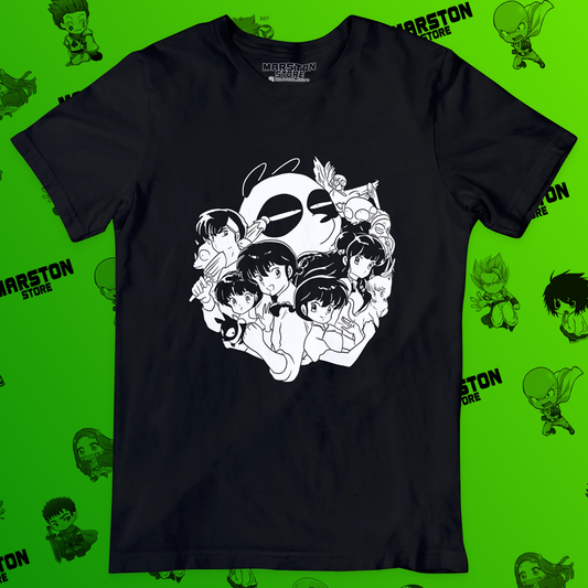 Polera negra de Ranma ½