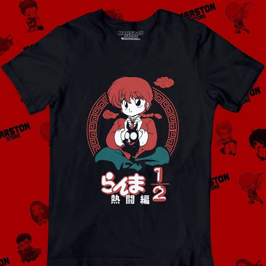 Polera negra de Ranma ½