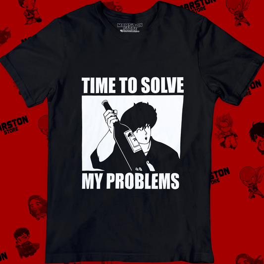 Polera negra de Ranma ½