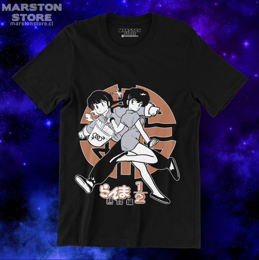 Polera negra de Ranma ½