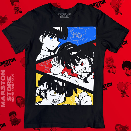 Polera negra de Ranma ½