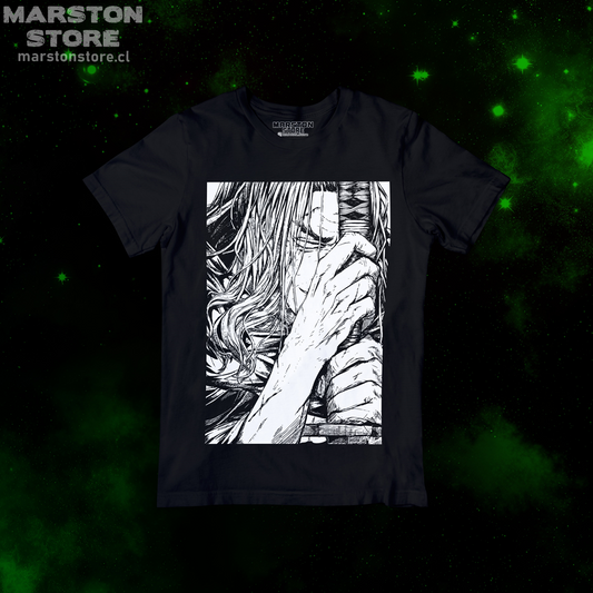 Polera negra de Record of Ragnarok