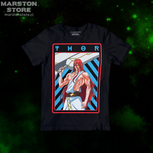 Polera negra de Record of Ragnarok