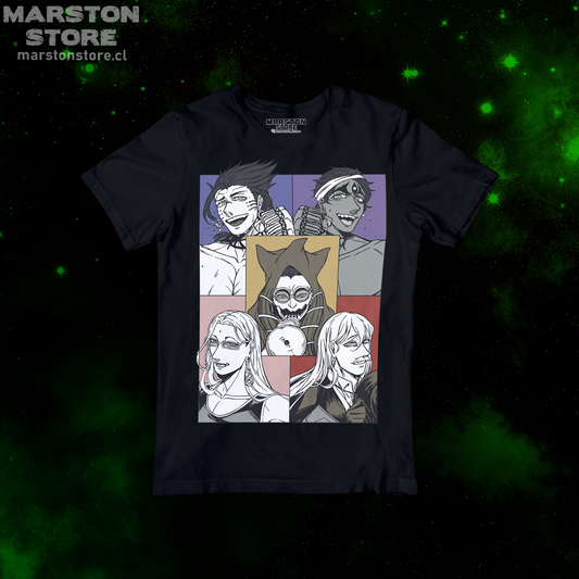 Polera negra de Record of Ragnarok