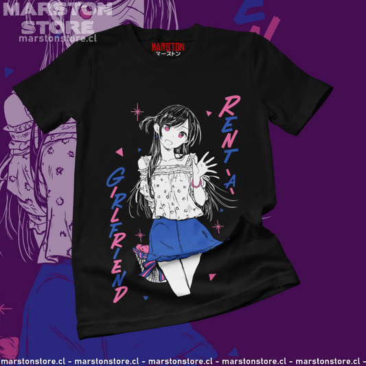 Polera negra de Rent-A-Girlfriend (Kanojo, Okarishimasu) con Chizuru Ichinose