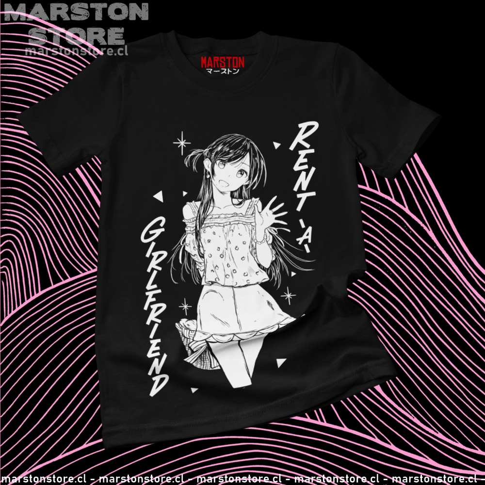 Polera negra de Rent-A-Girlfriend (Kanojo, Okarishimasu) con Chizuru Ichinose