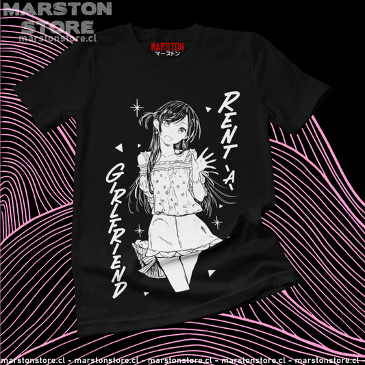 Polera negra de Rent-A-Girlfriend (Kanojo, Okarishimasu) con Chizuru Ichinose