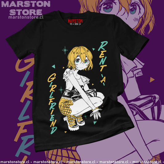 Polera negra de Rent-A-Girlfriend (Kanojo, Okarishimasu) con Mami Nanami