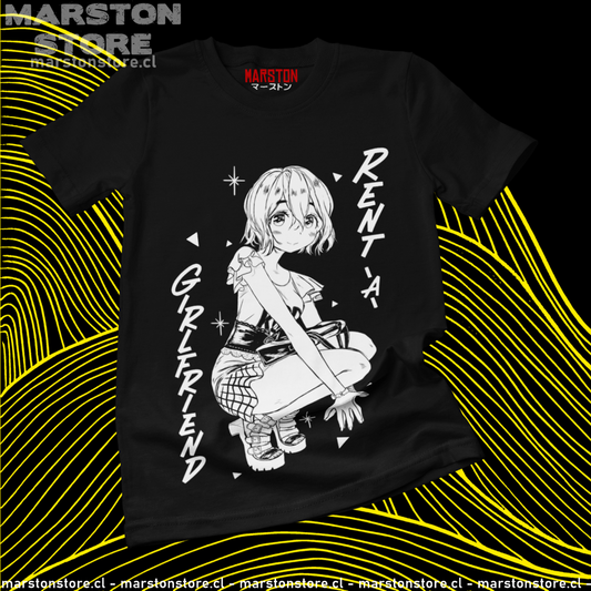 Polera negra de Rent-A-Girlfriend (Kanojo, Okarishimasu) con Mami Nanami